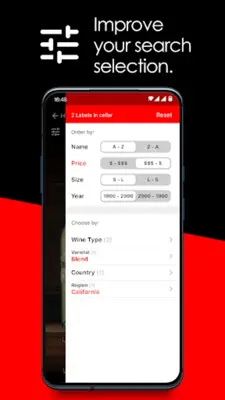 WineAdvisor android App screenshot 2